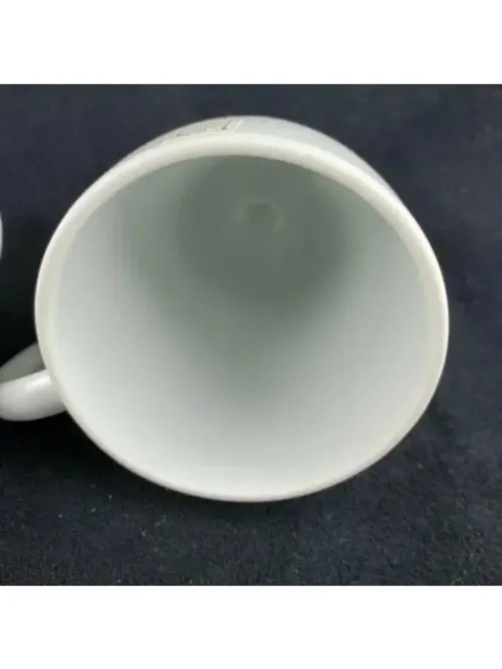 2000s Maneki Neko Cat Teacup Upside Down Cup and Saucer Set- 2 Pieces